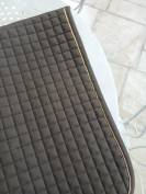 Tapis Dressage Cheval Marron/Chocolat
