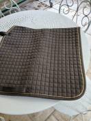 Tapis Dressage Cheval Marron/Chocolat