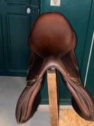 Selle obstacle ANTARES cuir 17.5 2018