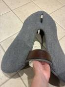 Amortisseur feutre pour cheval