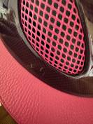 Casque / Bombe GPA First Lady Carbone Cuir Rose & Stras