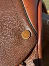 Selle en cuir fouilloux 17 pouces