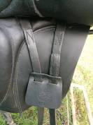 Selle de dressage Eric Thomas mod&egrave;le AIX- 17,5"