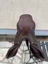 Selle CWD 17 pouces - cuir marron 