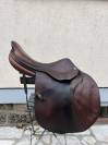 Selle CWD 17 pouces - cuir marron 