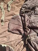 Couverture Equitheme marron et verte montante 
