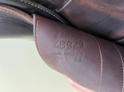 Hermes Cavale II Jumping Saddle- 17.5 in