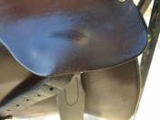 Selle norton maron taille 17