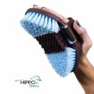 Brosse en Nylon HIPPOTONIC Softgrip flexible