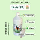 Distri'Fly - Anti mouche cheval naturel