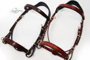 Cabezada para caballos WE Lazypony, Leather bridle