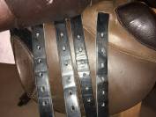 Selle Stubben CSO modèle "Edelweiss" 17,5