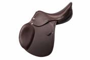 Selle d'obstacle X-Meredith Prestige en cuir de luxe