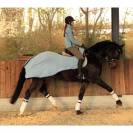 Couvre-reins polaire séchant bleu ciel - JMR