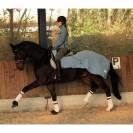 Couvre-reins polaire séchant bleu ciel - JMR