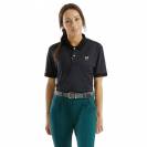 Polo Unisex Atlas Horse Pilot - Black