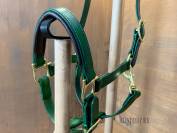 Cabezada de cuero anatómico Lazypony, Anatomical halter