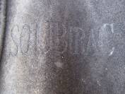 Mini chaps noires en cuir T3