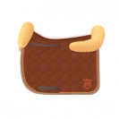 Chabraque dressage avec rebords personnalisable - Mattes