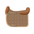 Chabraque dressage avec rebords personnalisable - Mattes