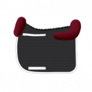 Chabraque dressage avec rebords personnalisable - Mattes