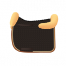 Chabraque dressage avec rebords personnalisable - Mattes