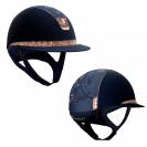 Casque MissShield Flower et Crystal Fabric Swaroski Rose Gold