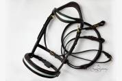 Leather sidepull Lazypony