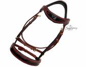 Leather sidepull Lazypony