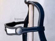 Medieval fancy horse bridle Lazypony