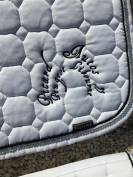 Tapis blanc dressage concours Equiline