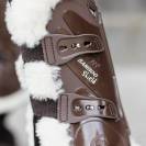 Guêtres Bamboo Elastic avec mouton végan - Kentucky Horsewear