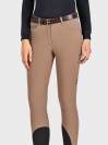 Pantalon Equiline Camel avec basanes femme