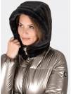 Veste en duvet champagne Equiline