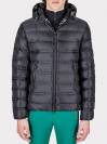 Veste en duvet homme noir Equiline