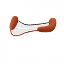 Amortisseur dressage avec rebords personnalisable - Mattes