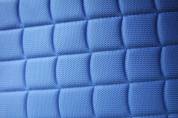 Tapis bleu électrique 