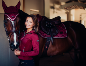 Veste Polaire BORDEAUX - Equestrian Stockholm