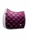 Tapis de selle Purple White Edge - Equestrian Stockholm