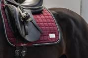 Tapis de selle EQUITO - Black Cherry