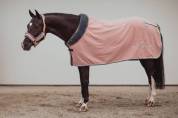 Couverture Polaire Col Mouton Equestrian Stockholm - Pink