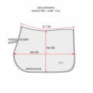 Tapis de selle No Boundaries Silver Cloud - Equestrian Stockholm