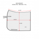 Tapis de selle No Boundaries Silver Cloud - Equestrian Stockholm