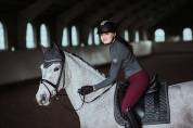 Bonnet anti-mouches Equestrian Stockholm - No Boundaries Silver Cloud