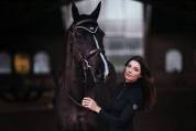 Bonnet anti-mouches Black Edition - Equestrian Stockholm