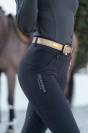 Ceinture Prime Belt Noir et Or - Equestrian Stockholm