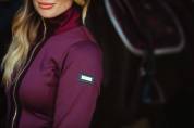 Veste Polaire Equestrian Stockholm - CRYSTAL MERLOT GOLD