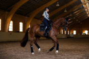 Tapis de selle Luminous Black - Equestrian Stockholm