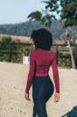 UV PROTECTION Top Bordeaux - Equestrian Stockholm