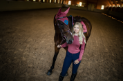 Pull col rond Knitted Timeless Rose  - Equestrian Stockholm